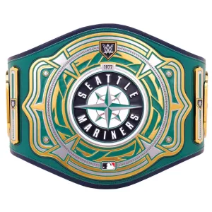 WWE Seattle Mariners MLB Legacy Championship Title Belt
