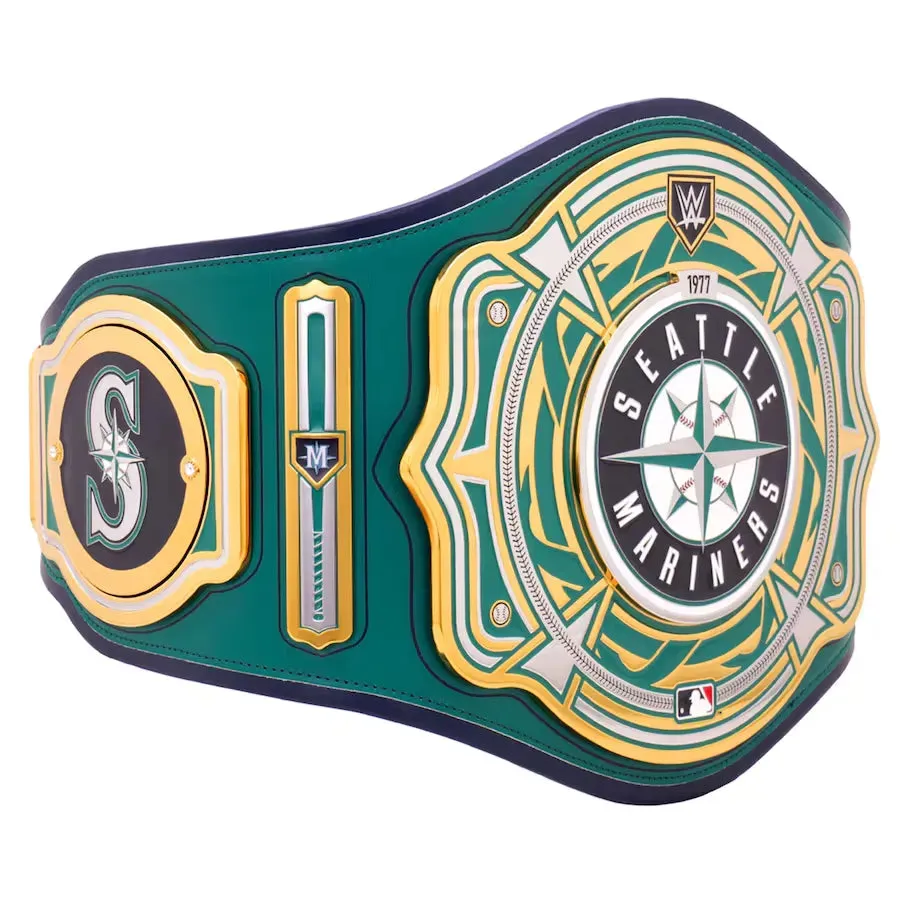 WWE Seattle Mariners MLB Legacy Championship Title Belt