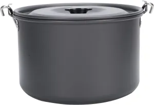 XPSSJMU Camping Tableware Cookware, Picnic Single Pot Aluminum Barbecue Hanging Pot Picnic Cooking Equipment, Suitable for Outdoor Camping