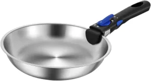 Yiju Camp Cookware Camping Frying Pan Portable Lightweight Camping Skillet Camp Cooking Supplies for Camping Picnic Backpacking