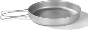 YYDS Outdoor Camping Lightweight Pot for Backpacking Camp Accessories Equipment Frying Pans Portable Camping Cookware Aluminum Camping Cooker Adventures Picnics (Size : 1000ml)