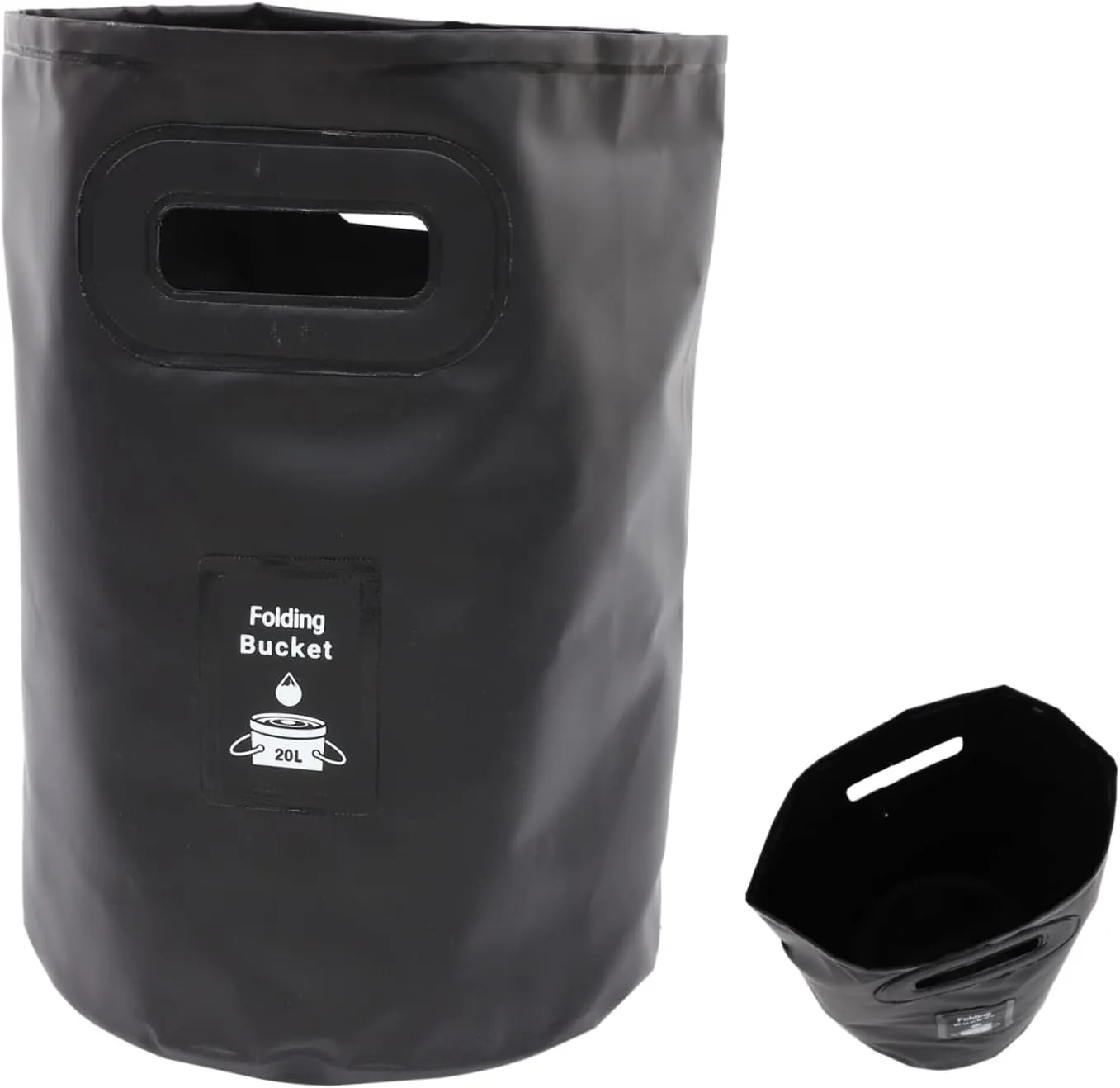 Zerodeko Camping Water Container Collapsible Water Storage Tank Foldable Bucket Outdoor Fishing Car Washing