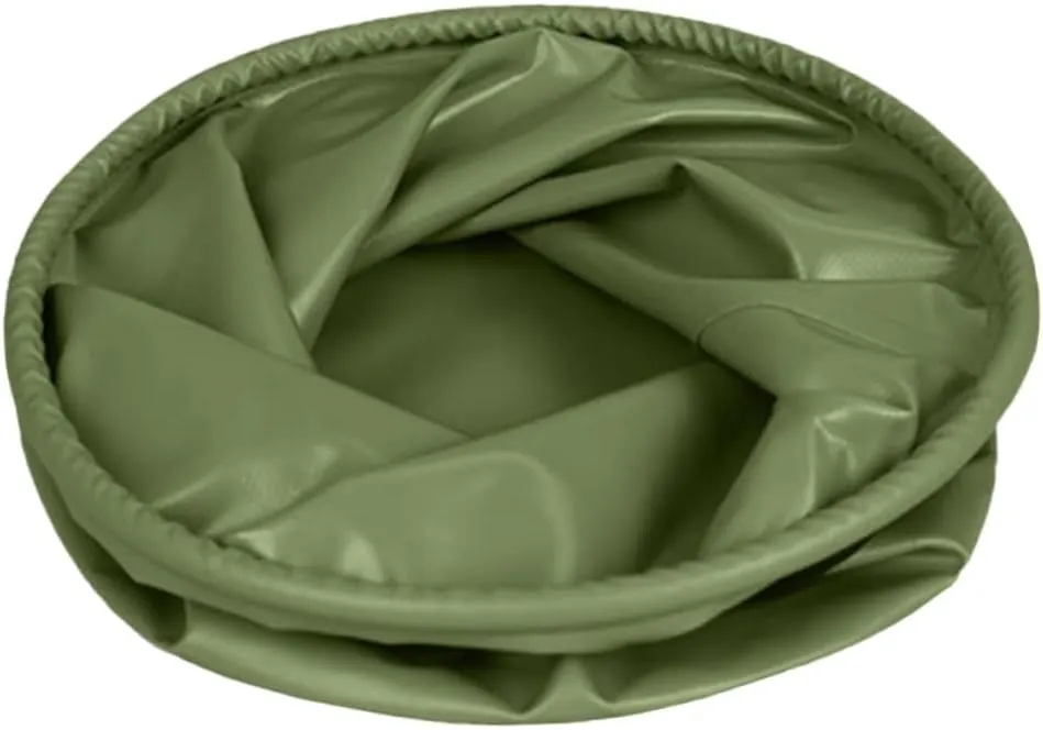 Zerodeko Emergency Portable Water Container Collapsible Wash Basin Folding Bucket for Camping Travel