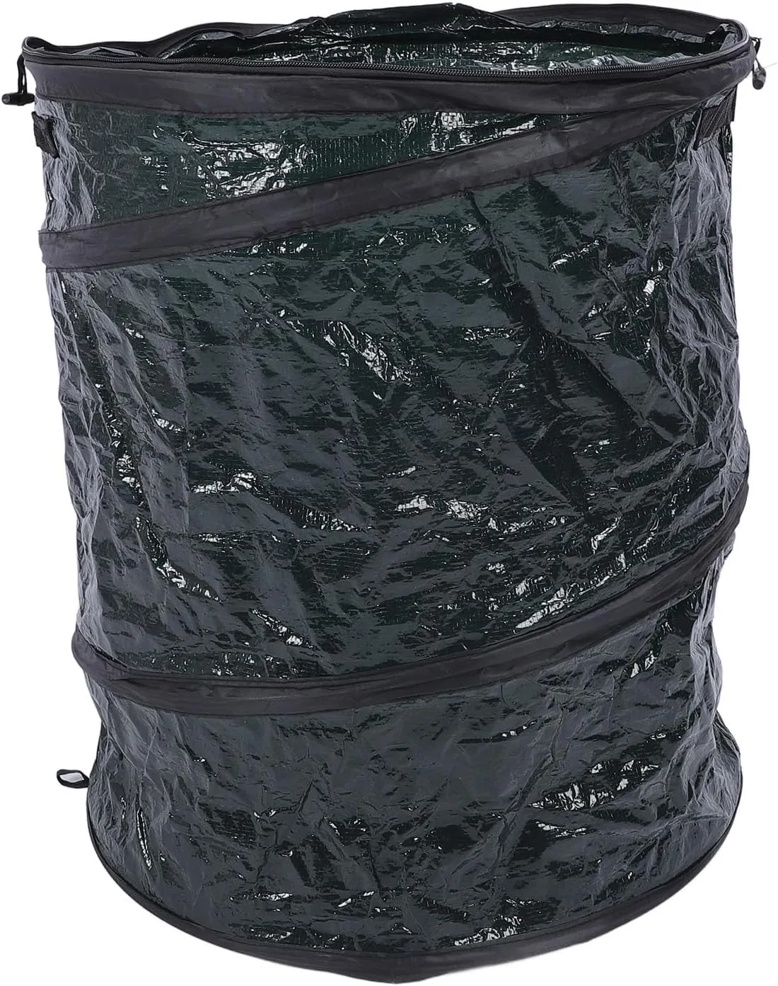 ZJchao Up Trash Container Portable Space Saving PE Multipurpose Trash Bin Camping Trash Can Up Trash Bin Portable Trash Can Up Utility Container Up Garbage Can Up